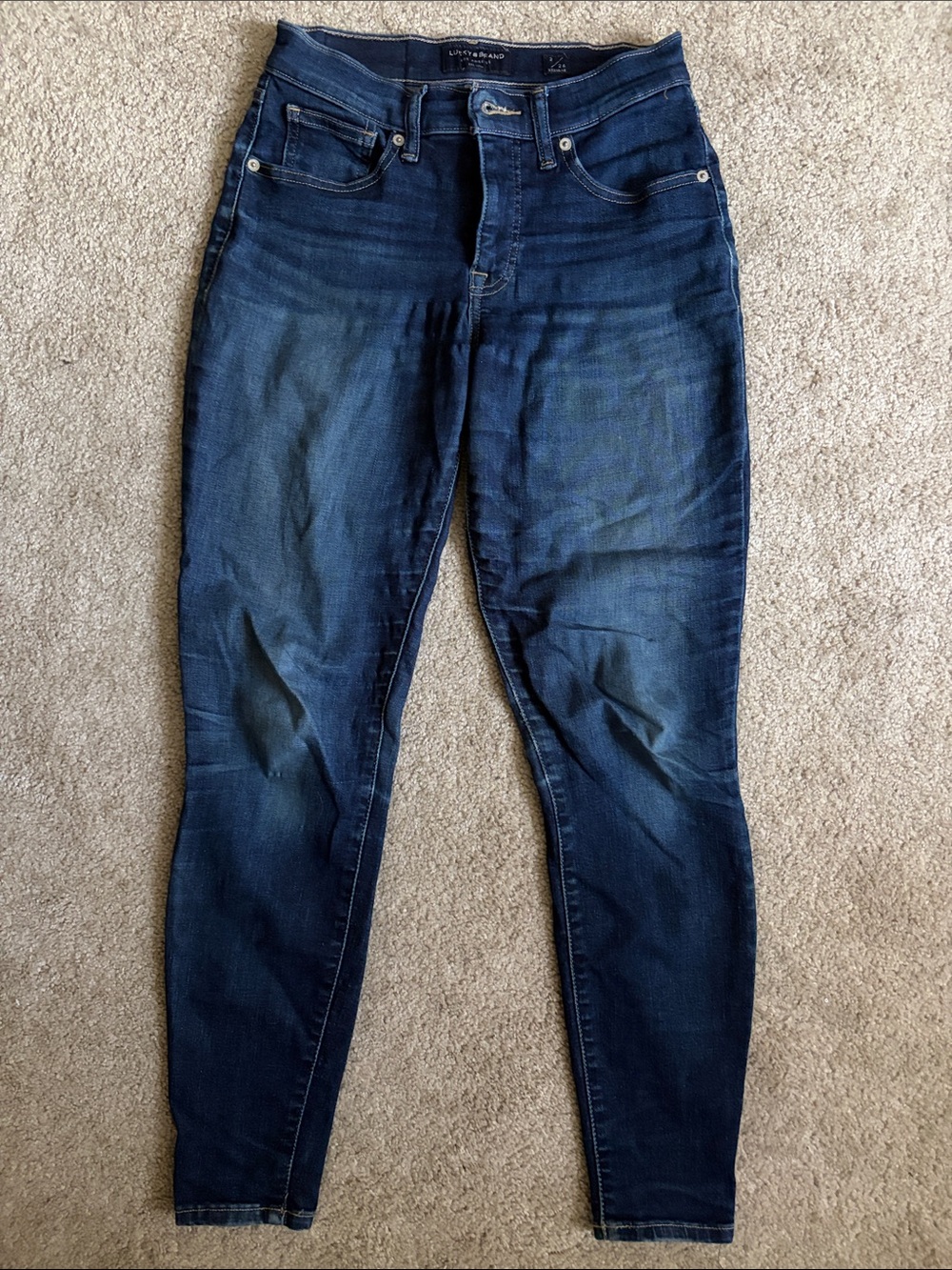 Lucky Brand Dark Blue Women's Skinny Jeans